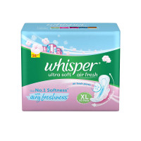 Whisper Ultra Soft XL Sanitary Pads (Pack of 50)