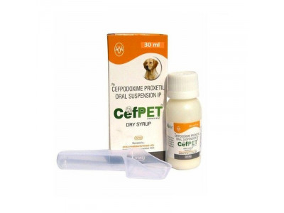 Cefpet Dry Syrup 30 ml