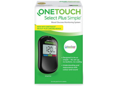 One Touch Select Plus Simple Glucometer