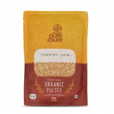 Pure and Sure Organic Channa Dal 500 gm  