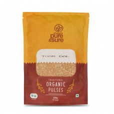 Pure & Sure Organic Toor Dal 500 Gm  