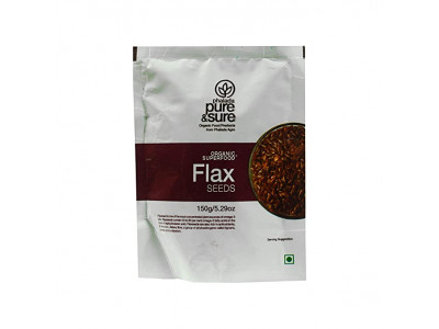 Pure and Sure Flax Seed 150 gm