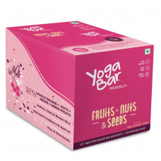 Yoga Bar Fruits + Nuts And Seeds (40gm*10) Muesli 400 gm  