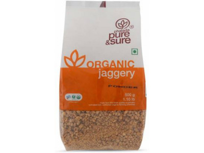 Pure and Sure Jaggery Powder 500 gm  