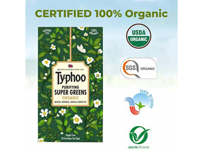 Ty.phoo Purifying Super Green Organic Tea Bags (Pack of 20)