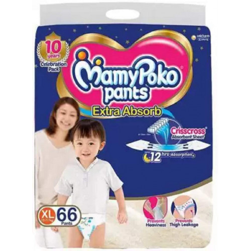 Buy MAMYPOKO PANTS EXTRA ABSORB DIAPERS SMALL  102 DIAPERS Online  Get  Upto 60 OFF at PharmEasy