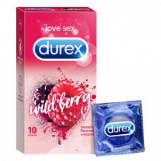 Durex Wild Berry Condoms (Pack of 10)