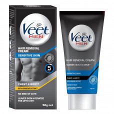 Veet Hair Removal Cream (Men) Sensitive 50 gms Cream