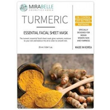 Mirabelle Turmeric Facial Sheet Face Mask 25 ml  