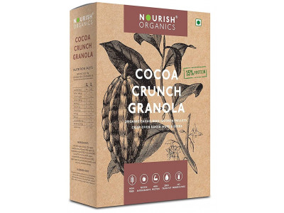 Nourish Organic Cocoa Crunch Granola 300 gm  