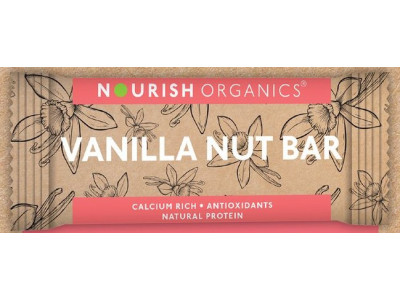 Nourish Organic Vanila Bar 30 gm  