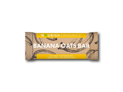 Nourish Organic Banana Oats Bar 30 gm  