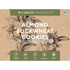 Nourish Organic Almond Buckwheat Cookies 140 gm  