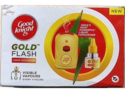 Good Knight Gold Flash Machine + Refill