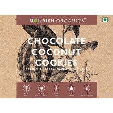 Nourish Organic Chocolate Coconut Cookies 140 gm  