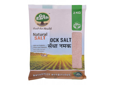 Go Earth Organic Pink Rock Salt 2 Kg  