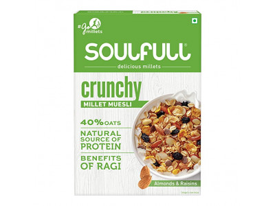 Soulfull Millet Muesli Crunchy 400 gm  
