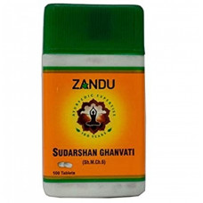 Zandu Sudarshan Ghanvati 100 Nos Tab