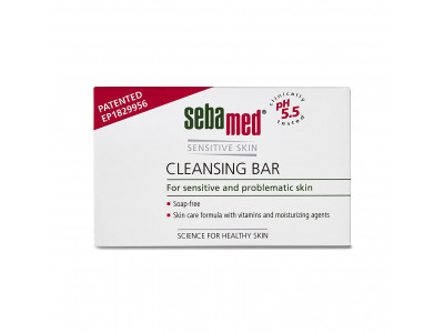 SebaMed Cleansing Bar Soap-Free for Normal to Oily Skin 100gm