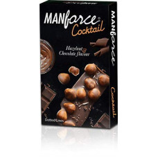 Manforce Cocktail Chocolate andAmp; Hazelnut Condoms (Pack of 10)