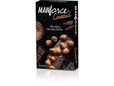 Manforce Cocktail Chocolate andAmp; Hazelnut Condoms (Pack of 10)