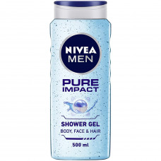 Nivea Pure Impact For Men 500 Ml Shower Gel