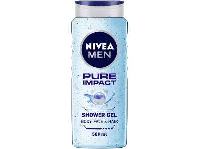 Nivea Pure Impact For Men 500 Ml Shower Gel