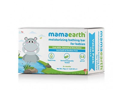 Mama Earth Baby Bathing Bar 2 Nos  