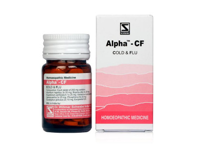 Schwabe Alpha Cf- Cold and Flu 20 gms  