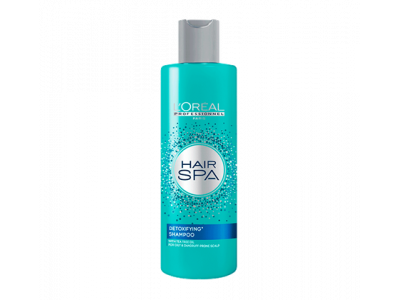 L'Oréal Professionnel Hair Spa Detoxifying Shampoo for Oily and Dandruff Prone Scalp with Tea Tree Oil, 250 ml 