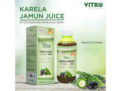 Vitro Naturals Karela Jamun Juice 1 L