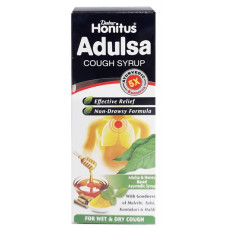 Dabur Honitus Adulsa Cough Drops Syrup 100 ml