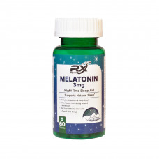 Rx Team Melatonin 3 mg - 60 Tablets