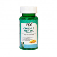Rx Team Omega 3 Fish Oil 1000 mg 60 Tablets