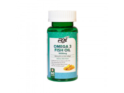 Rx Team Omega 3 Fish Oil 1000 mg 60 Tablets