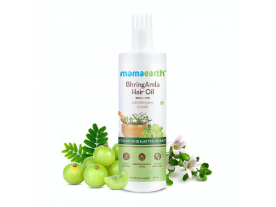 Mamaearth BhringAmla Hair Oil with Bhringraj and Amla - 250ml