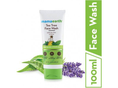 Mama Earth Tea Tree Acne and Pimple Face Wash 100 ml
