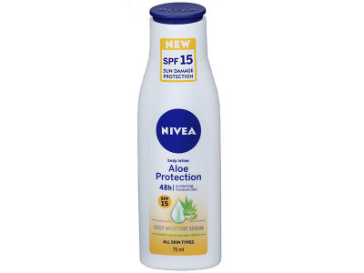 NIVEA ALOE PROTECTION (SPF-15) 75 ML BODY LOTION