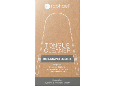 Raphael Tongue Cleaner Steel (Pack of 1)