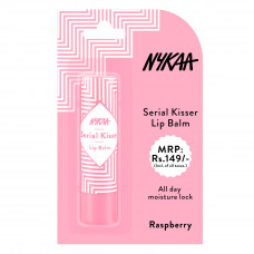 Nykaa Serial Kisser Lip Balm Raspberry 4.5 Gm