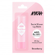 Nykaa Serial Kisser Lip Balm Strawberry 4.5 Gm