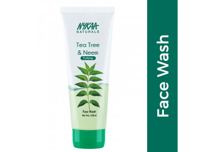 Nykaa Naturals Tea Tree And Neem Purifying Face Wash 100 Ml