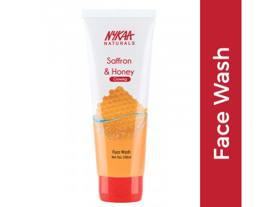 Nykaa Naturals Saffron And Honey Face Wash 100 Ml