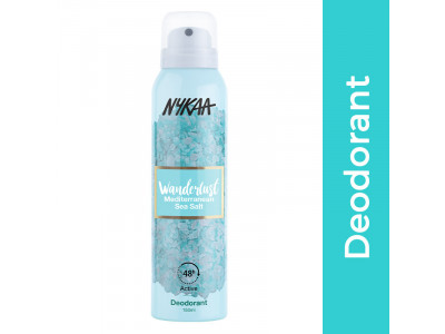 Nykaa Wanderlust Deodorant Spray Mediterranean Sea Salt 150 Ml 