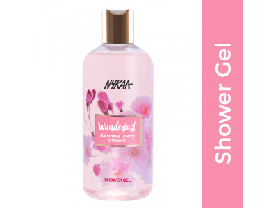 Nykaa Wanderlust Japanese Cherry Blossom Shower Gel 300 Ml