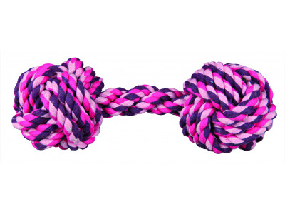 Trixie Rope Dumbbell Various Colours 20 Cm 1 No 