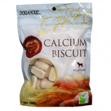Dogaholic Calcium Biscuit For All Breeds 180 gms 