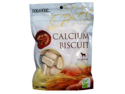 Dogaholic Calcium Biscuit For All Breeds 180 gms 