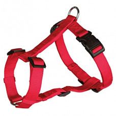 Trixie Classic H-Harness Nylon 50-75 Cm/20 Mm M-L Red