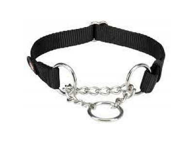 Trixie Stop-The-Pull Collar 45-70 Cm L-Xl Jet Black 1 No